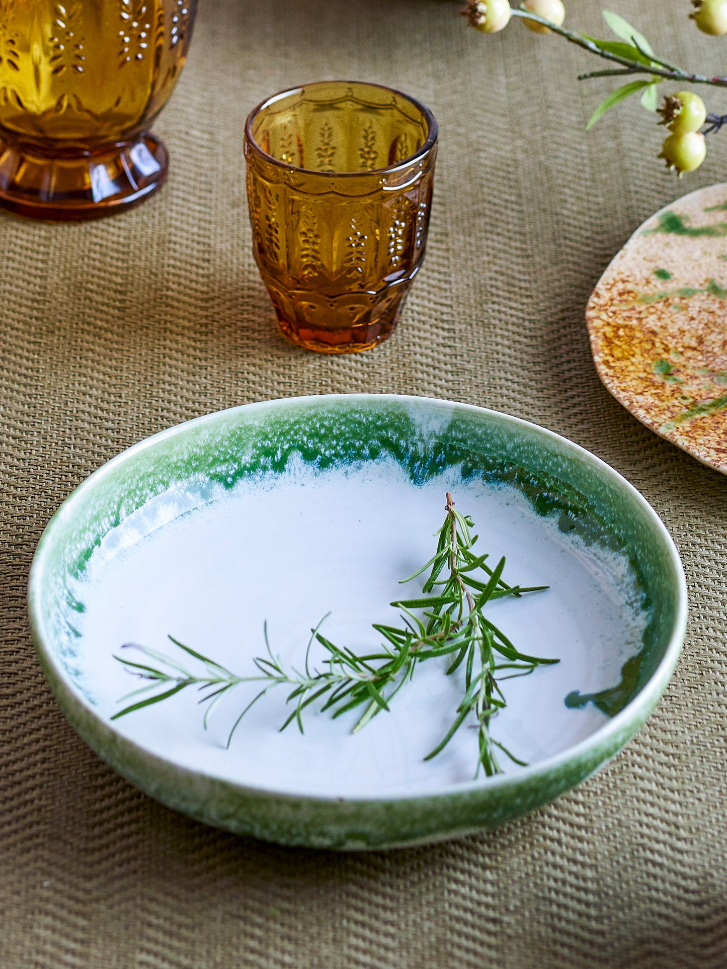 Rosemary Serving Plate