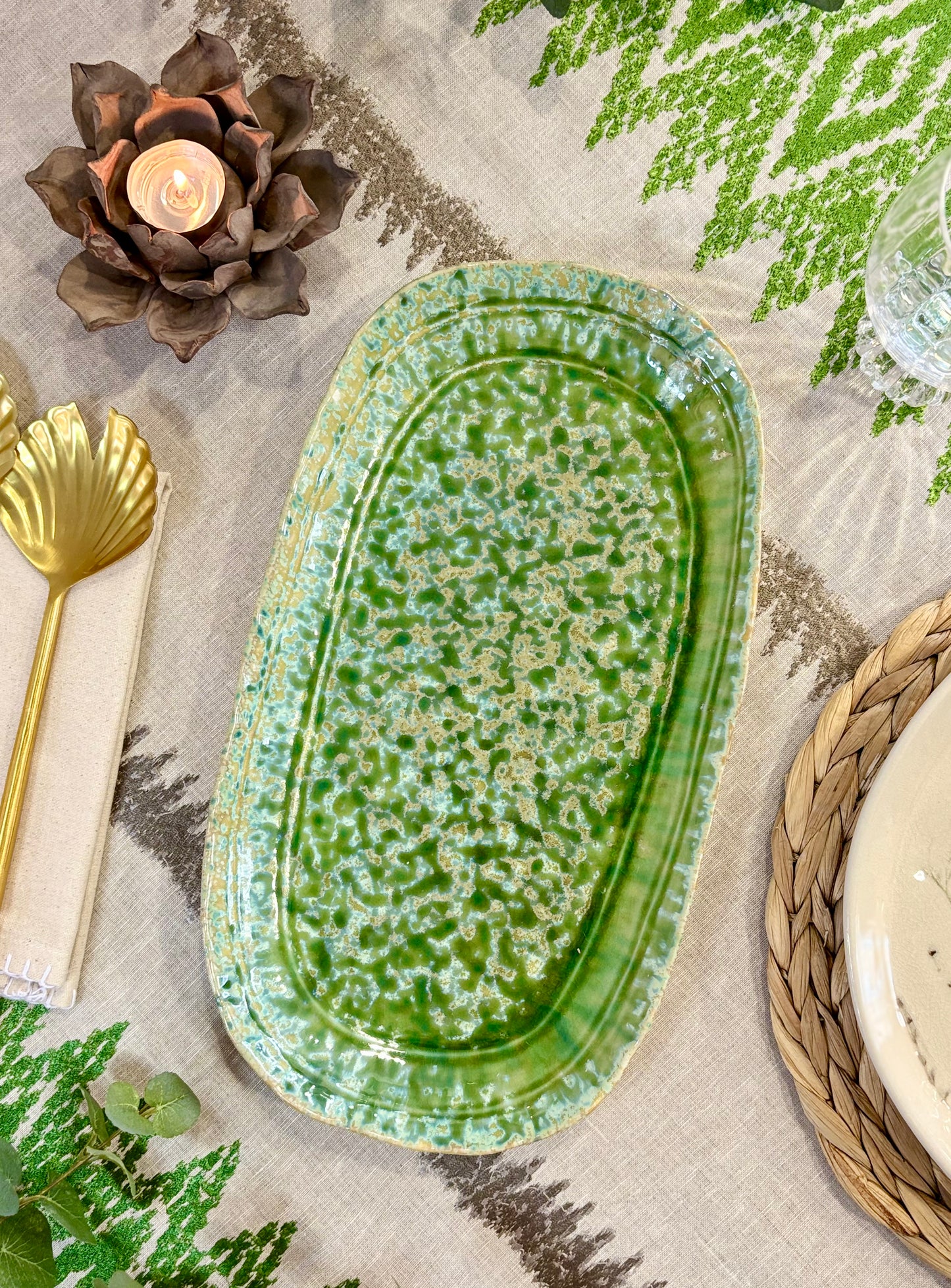 Oceanic Serving Plate